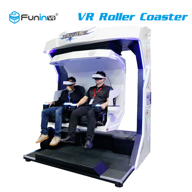 9 Axis Sensor Vr Roller Coaster , 360D Rotating Platform Virtual Reality Roller Coaster