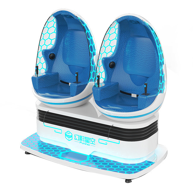 Multi Special Effects VR Egg Chair With Touch Screen Console High