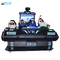 VR Family Type 9D VR Cinema 4 Seats Movies Roller Coaster Full Motion Simulator