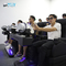 8 Seat 9D VR Cinema With Projection Screen Glasses 5 Games 7D VR Egg Chairs