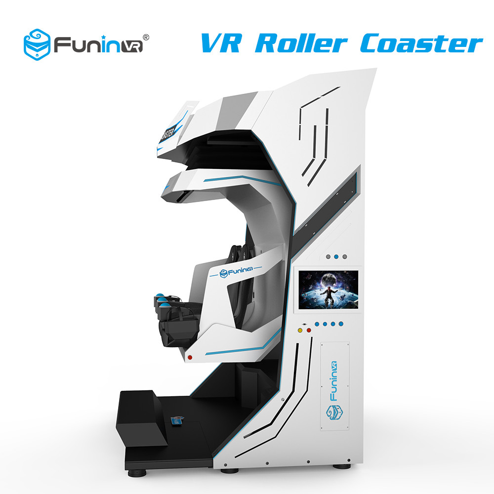 9 Axis Sensor Vr Roller Coaster , 360D Rotating Platform Virtual Reality Roller Coaster