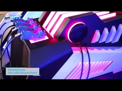 01.070A 2 Screens 4 Players Shooting game machine