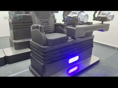 YHY 8 Seats Virtual Reality Shooting Game Three Screens 7D Cinema with Gatling VR Gun