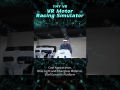 YHY-01.055 White Vr Motorcycle