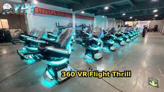 9D VR Flight Simulator Thrilling 360 Experience