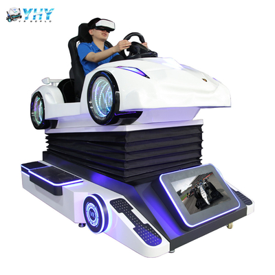 Full Motion Virtual Reality Racing Simulator Car For Shopping Mall