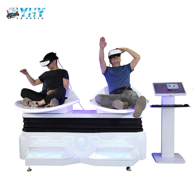 Double Seats 9d Roller Coaster Game VR Simulator Slide With Thrilling Experience