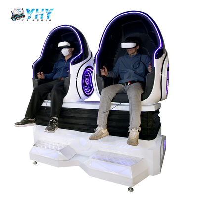360 Vision Virtual Reality 9d Egg Chair 2 Seats Vr Gaming Chair Cinema