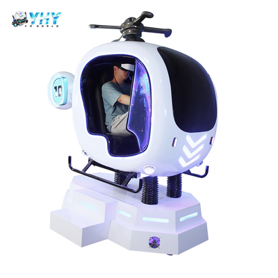 Theme Park 9D VR Simulator Helicopter Flight Game Machine