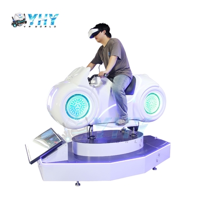 White Motor Bike Simulator Arcade Game Machine 9D Vr Motorcycle