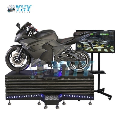 9D VR Motorcycle Virtual Reality Immersive Racing Experience for Entertainment Centers