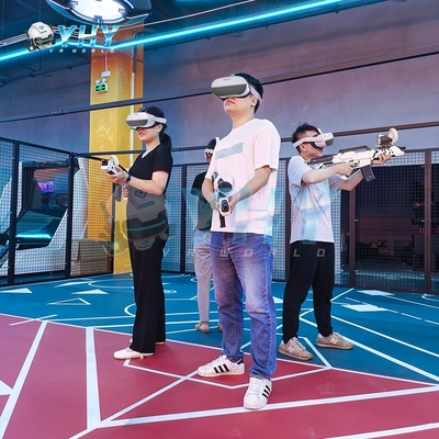 Quicker ROI Turnkey VR Solution Multiplayer Arena Free Roaming VR Shooting Game for Amusement Park