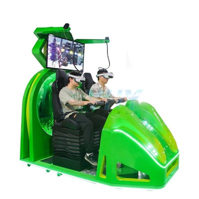 Amusement Park Rides Two Seats 9d VR Cinema Arcade Game Machine 9d Cinema Chair