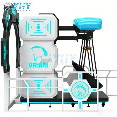 9D Motion Platform Indoor Outdoor Playground VR Paraglider Simulator 2 Player Amusement Park Ride