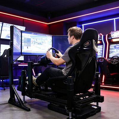 G-force Dynamic Driving Simulator Motion 3dof Car Racing Games Simulator For Sale