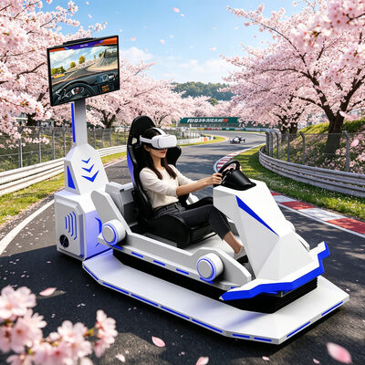 Dynamic F1 VR Indoor Racing Car Simulator 3 DOF Motion Equipment for Amusement Park