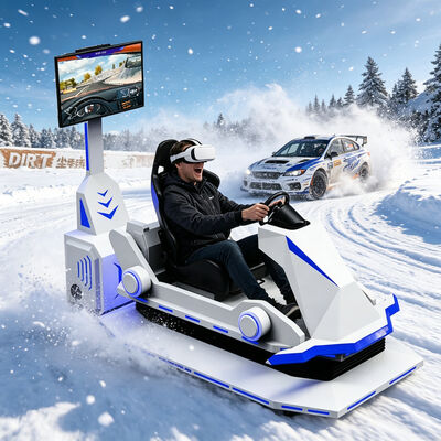 Hot Sell Indoor Dynamic VR 3 Dof Motion Platform Racing Car Simulator Car Racing Game Equipment