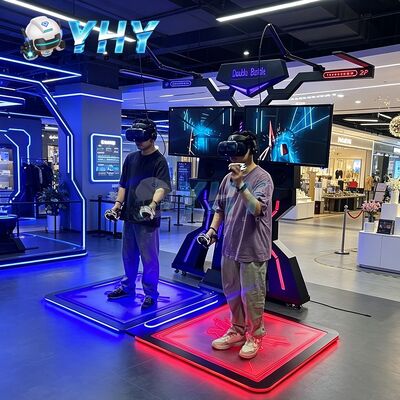 Guangzhou Game Park China Battle Games 2 Players Space VR FPS Game Simulator VR Arena