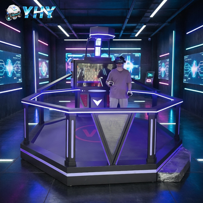 Single Player VR Arcade Groups Games Machine 9D Hunting Shoot Free Walking VR Battle Simulator Gun Shoot VR Arena