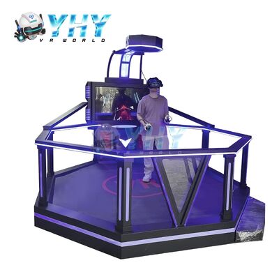 Theme Park Indoor Earn Money Virtual Reality Battle Games Machine VR Walking Platform