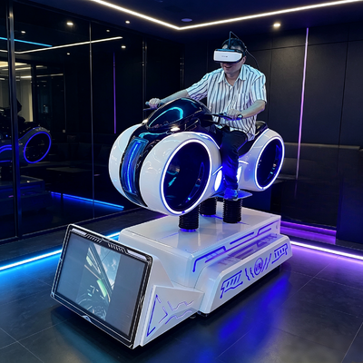Adults VR Ride New Arrival Motor Driving Car Driving Simulator Price Virtual Reality Theme Park VR Motorcycle Simulator