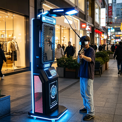 1-Player VR Gun Battle Simulator for VR Game Center Adventure Park Shopping Mall Gaming Zone Use