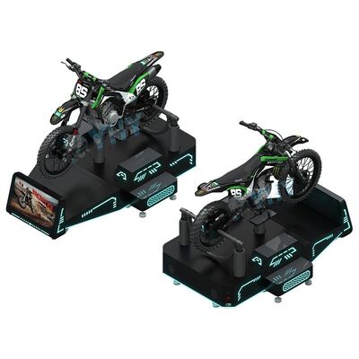 Factory Direct Interactive VR Mountain Motor Simulator Game Machines For FEC Entertainment
