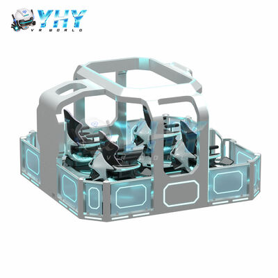 4-Player Multiplayer 360 Degree VR Motion Simulator Ride Platform for Game Centers and Scenic Spots