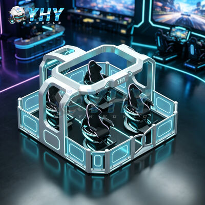 Factory Direct Sale 4 Players 360 Degree Rotating VR Magic Ride Motion Simulator