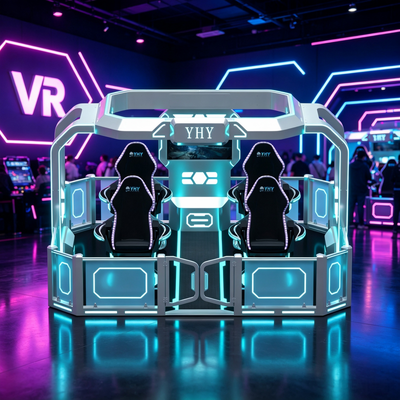 Turnkey Commercial 4-Player 360 Degree VR Attraction Equipment for Amusement Parks