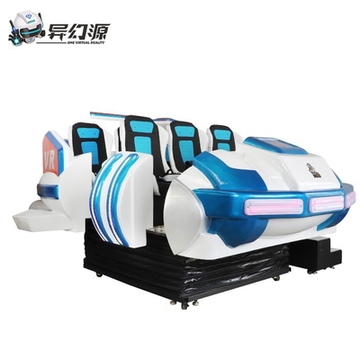 6 Seats 9D VR Cinema Spaceship 400KG VR Motion Simulator Chair