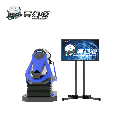 9D VR Racing Simulator Coin Operated 42 LCD Bigscreen Cinema VR