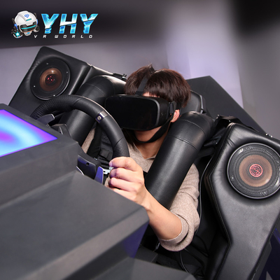 9D Virtual Reality Race Simulator 360 Degree Rotation VR Theme Park Game