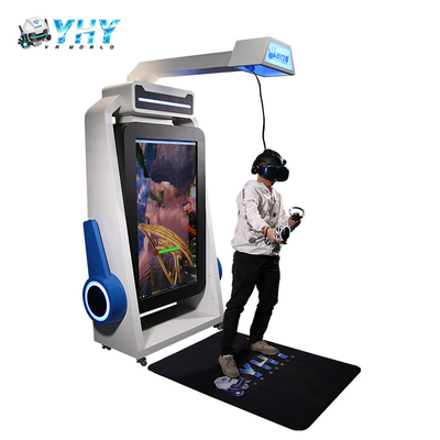 Small 9D VR Theme Parks Gun Shooting VR Arcade Games Space Platform