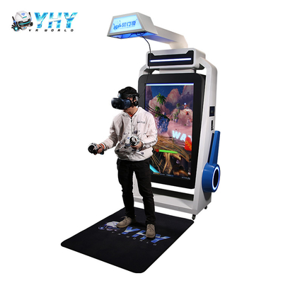 Self Service 9D VR Simulator Walking Space 60Pcs Interactive Game Stand