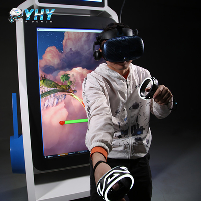 Self Service Boxing Fruit Cutting VR Shooting Game Simulator With Touch Screen