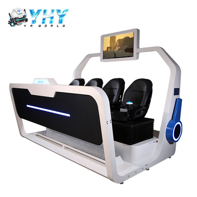 Earn money Amusement Park 4 Players 9D Cinema Arcade VR Simulator Shooting Games