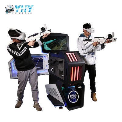 9d VR Space Simulator Shooting Game Machine Two Player Battle Platform