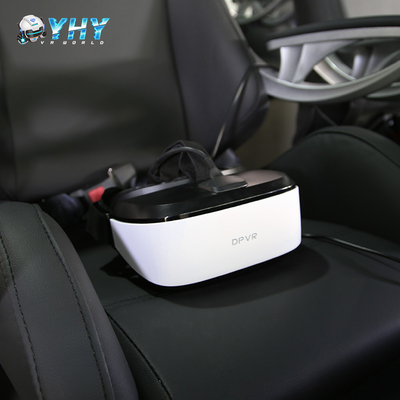 Multiplayer Game VR Simulator Warrior Car 9D Motion 220V With 6 Seats