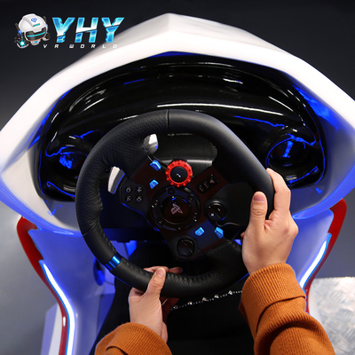 Kids Amusement Game VR Simulator / VR Driving Simulator With Steering Wheel