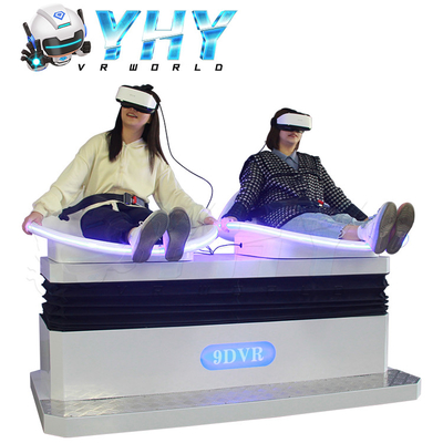 Fiberglass Seats 9D VR Cinema Sliding Simulator Game Equipment