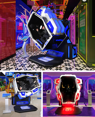 360 Degree Virtual Roller Coaster Ride 4.0KW King Kong VR Game Simulator