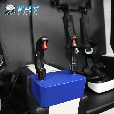 VR 360 Rotation Coaster Simulator VR Games Machine 2 Seats 9d VR Chair Motion Simulator For VR Theme Park