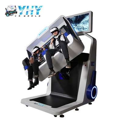 VR 360 Rotation Coaster Simulator VR Games Machine 2 Seats 9d VR Chair Motion Simulator For VR Theme Park