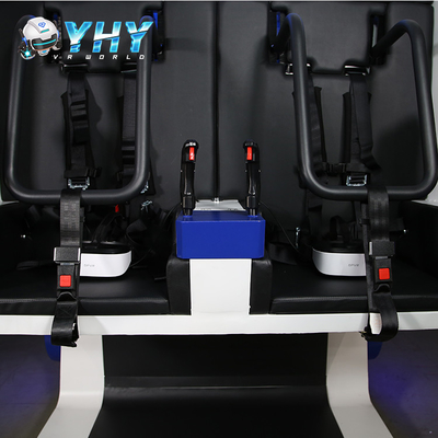 5.0kw VR 360 Simulator VR Game Machine 2 Seats 9d VR Chair Motion Simulator For Theme Park