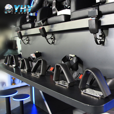 Amusement Park Super No.1 VR 360 Simulator Virtual Roller Coaster 10KW