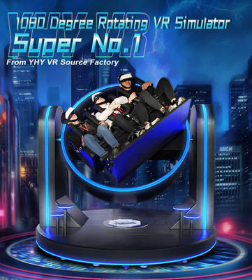 Amusement Park 360 720 1080 Rotation VR NO.1 Machine Virtual Roller Coaster VR 360 Simulator