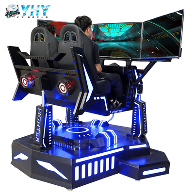 Shopping Mall 3 Screen Racing Simulator Cockpit Car Training