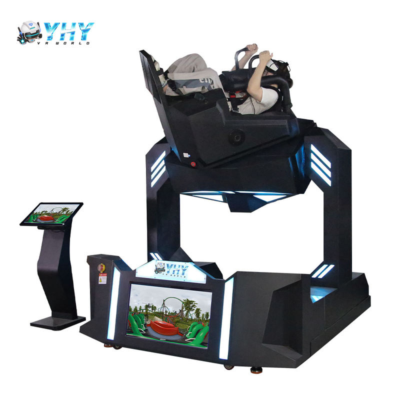 Remote Control Coster VR Simulator 9D Rotating Machine 720 Degree Virtual Reality Roller ...
