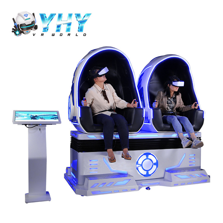 Shooting Motion VR Roller Coaster Chair Simulator With Flight Movies